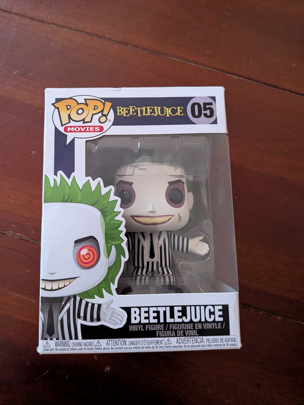Funko Pop! Beetlejuice #05 Vinyl Figure - Green, Black & White